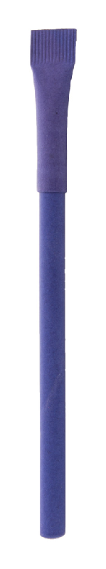 Stylo sans encre en papier recyclé - Pointe métallique effaçable - Capuchon coloré_1