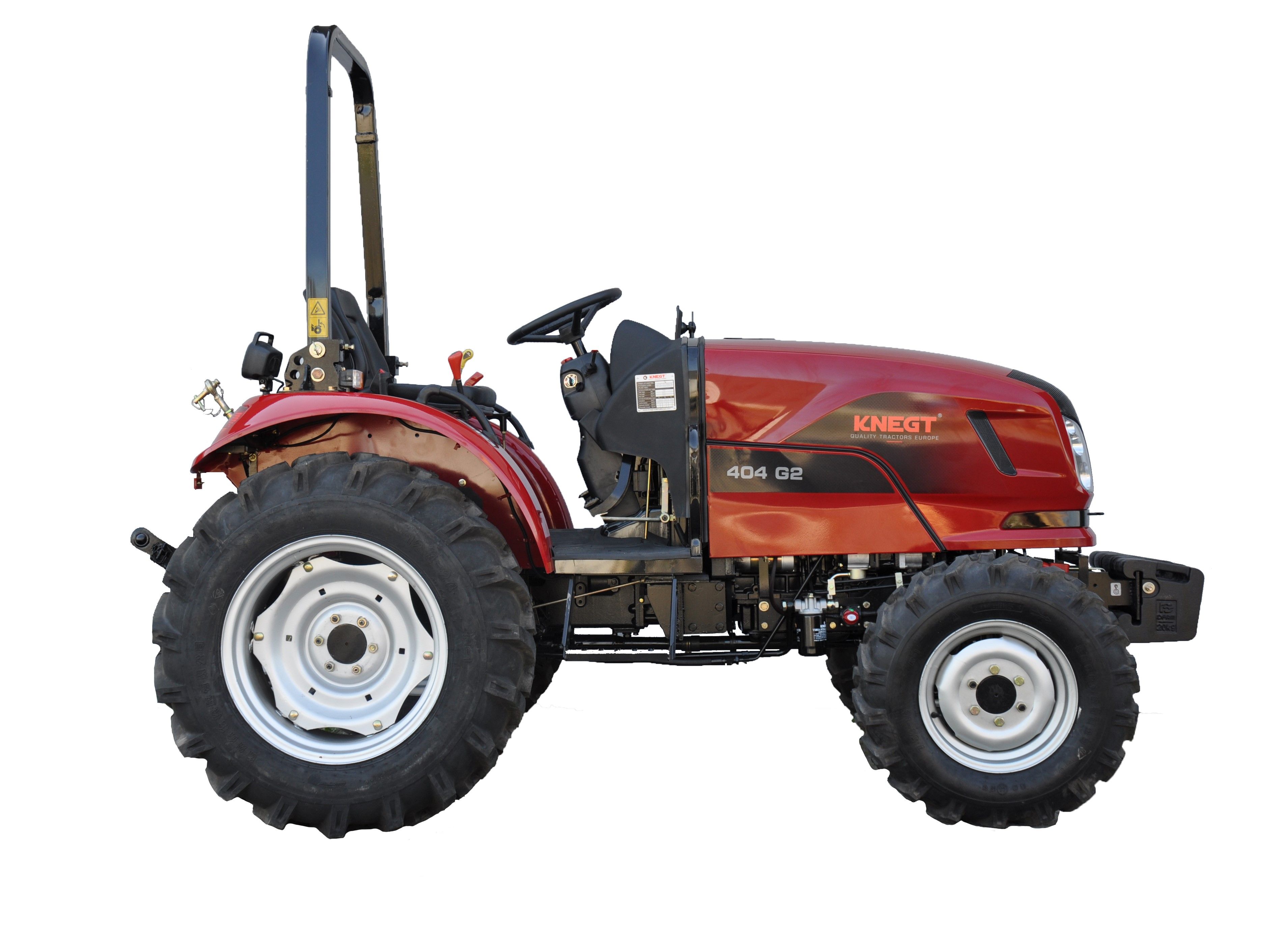 Tracteur 404 g2 avec traction intégrale et différentiel à glissement contrôlé