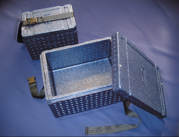 Caisse isotherme légère, antichoc et solide de couleur bleue - Tarabox_1