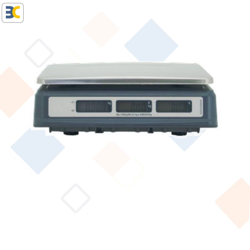 Balance de commerce poids-prix B-ONE - 15/30kg - 5/10g - Clavier tactile et écran LCD_1