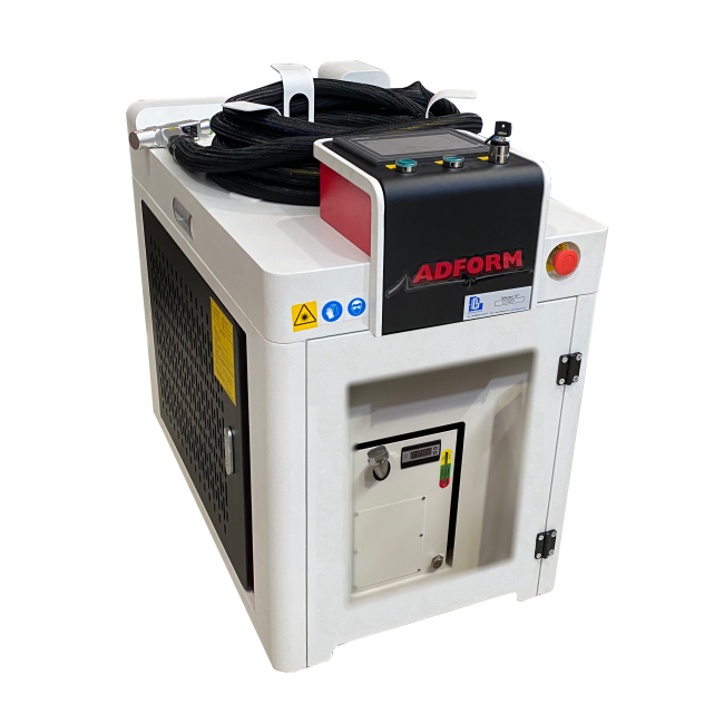 Poste à souder laser fibre 4 en 1 - soudure, découpe, nettoyage et décapage - avec lentilles de focalisation et protection - ADFORM_1