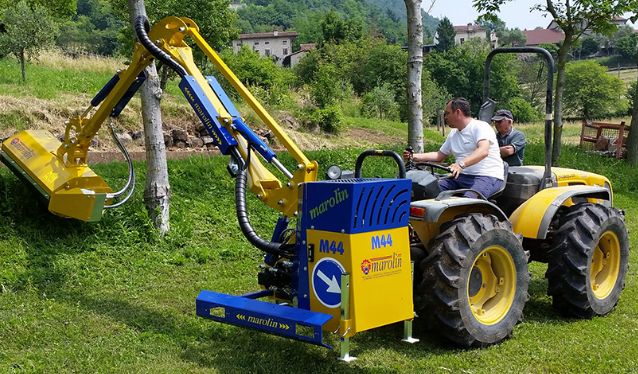 Broyeur forestier hydraulique Marolin - M44 M44S M48S - largeur de coupe 100 cm_1