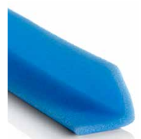 Profilé mousse bleu en L - Protection optimale pour angles et arêtes - Référence 630200_1