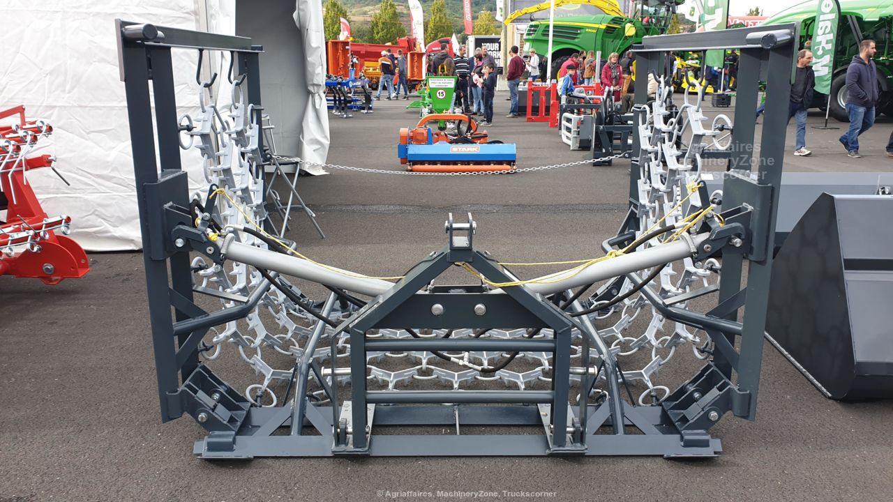 Régénérateur ou herse de prairie - Sonarol - repliage hydraulique - Largeur 6m - Modèle neuf_1