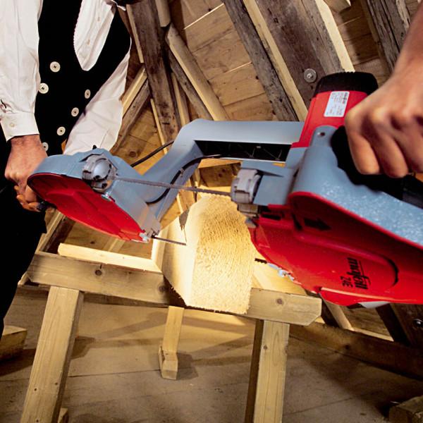 Scie à ruban portative Z 5 Ec - Mafell, moteur CUprex haute capacité et profondeur de coupe 305 mm_1