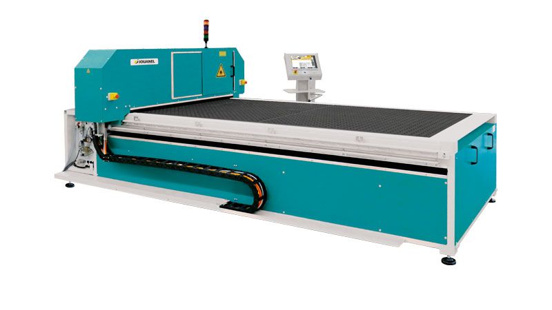 Table de découpe laser fibre pour tôlerie fine - Protection intégrée et haute vitesse de coupe_1