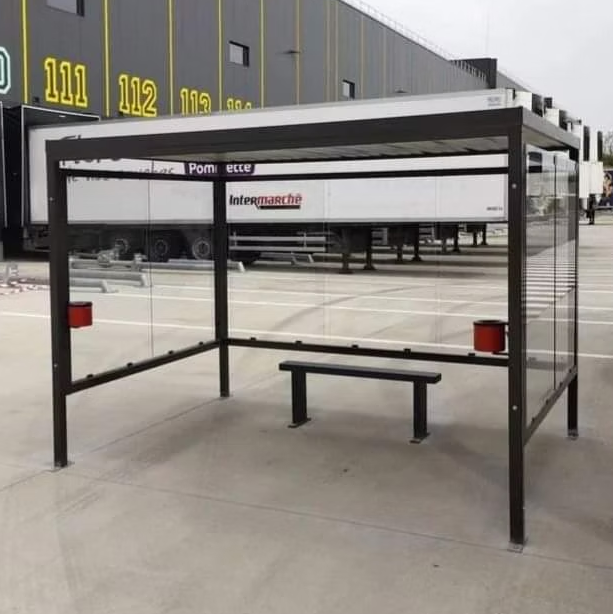 Abri détente à toit plat - Profondeur 2330mm x l4060mm x h2100mm - MIGA - Le temple du mobilier_1