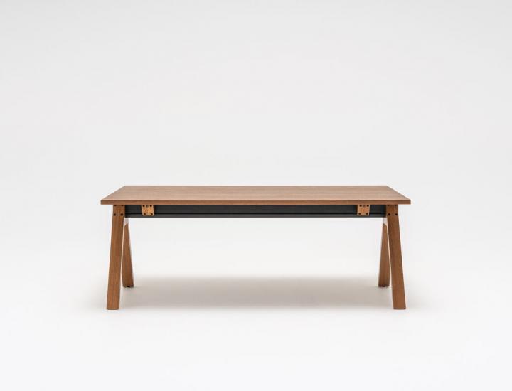 Bureau droit VIGA mélaminé simple - ref : viga simple_1