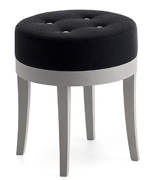 Pouf 01313 - Tabouret bas de restaurant Montbel - Hauteur 48,5 cm - Réf. 9500_1
