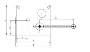 RGL Treuil avec engrenage cylindrique et roue libre - Rema Holland B.V - câble 4 à 6 mm, frein automatique et manivelle réglable_1