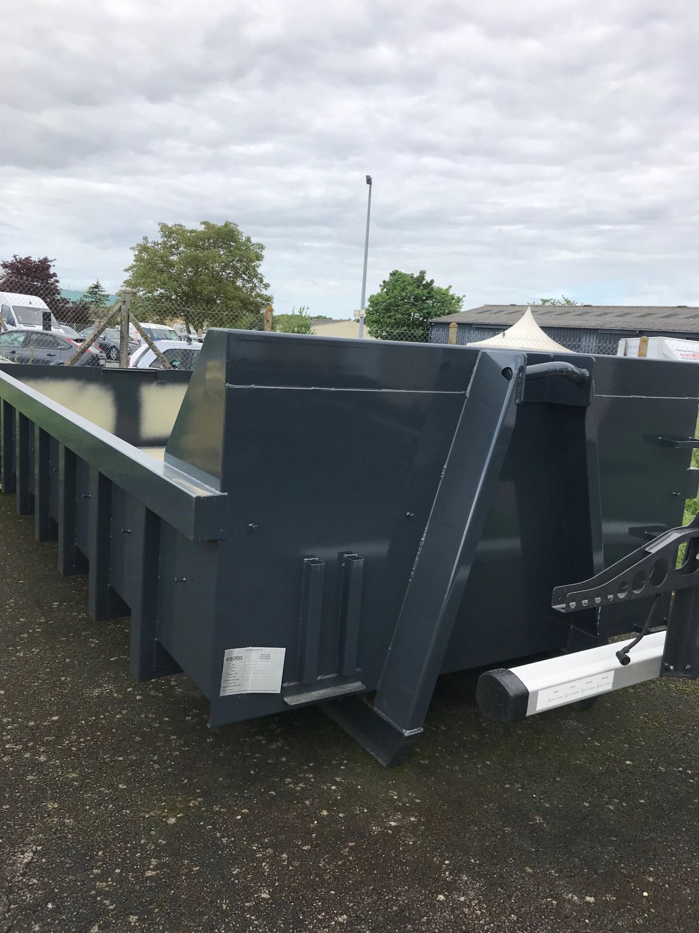 Caisson benne amovible TP - Dimensions 5000x2300x1230 mm - Neuf - Pour camion Ampiroll_1