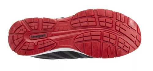 Chaussures de sécurité Basse Maille Noir Rouge S1P ESD HRO - Référence : 9GAL130_1