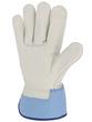 Gants de protection type docker - Paume cuir fleur bovin souple - Manutention lourde en milieu sec_1