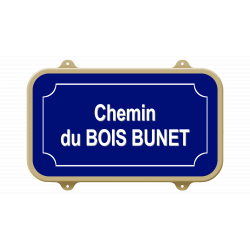 Panneau de Rue Oreille Innov - Incassable, Léger et Inoxydable - Dimensions 450x250 mm ou 500x300 mm_1