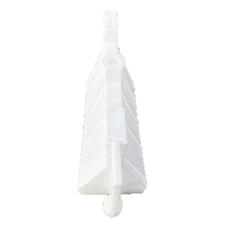 Séparateur de voie lestable - Polyéthylène haute densité - 75kg rempli - Blanc ou rouge - PLAST'UP ROTOMOULAGE_1