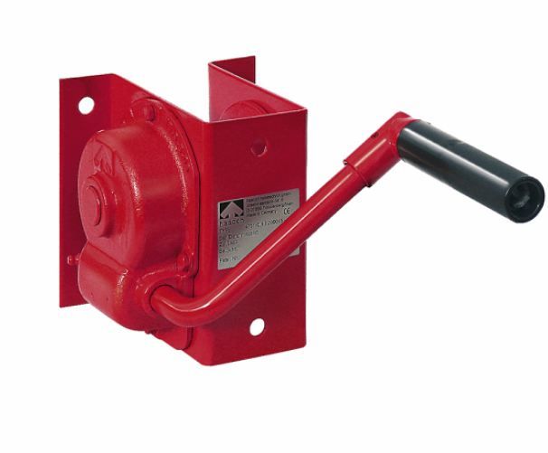 4185 - Treuil manuel à câble à vis sans fin - Haacon France - capacité 500 kg - manivelle repliable_1