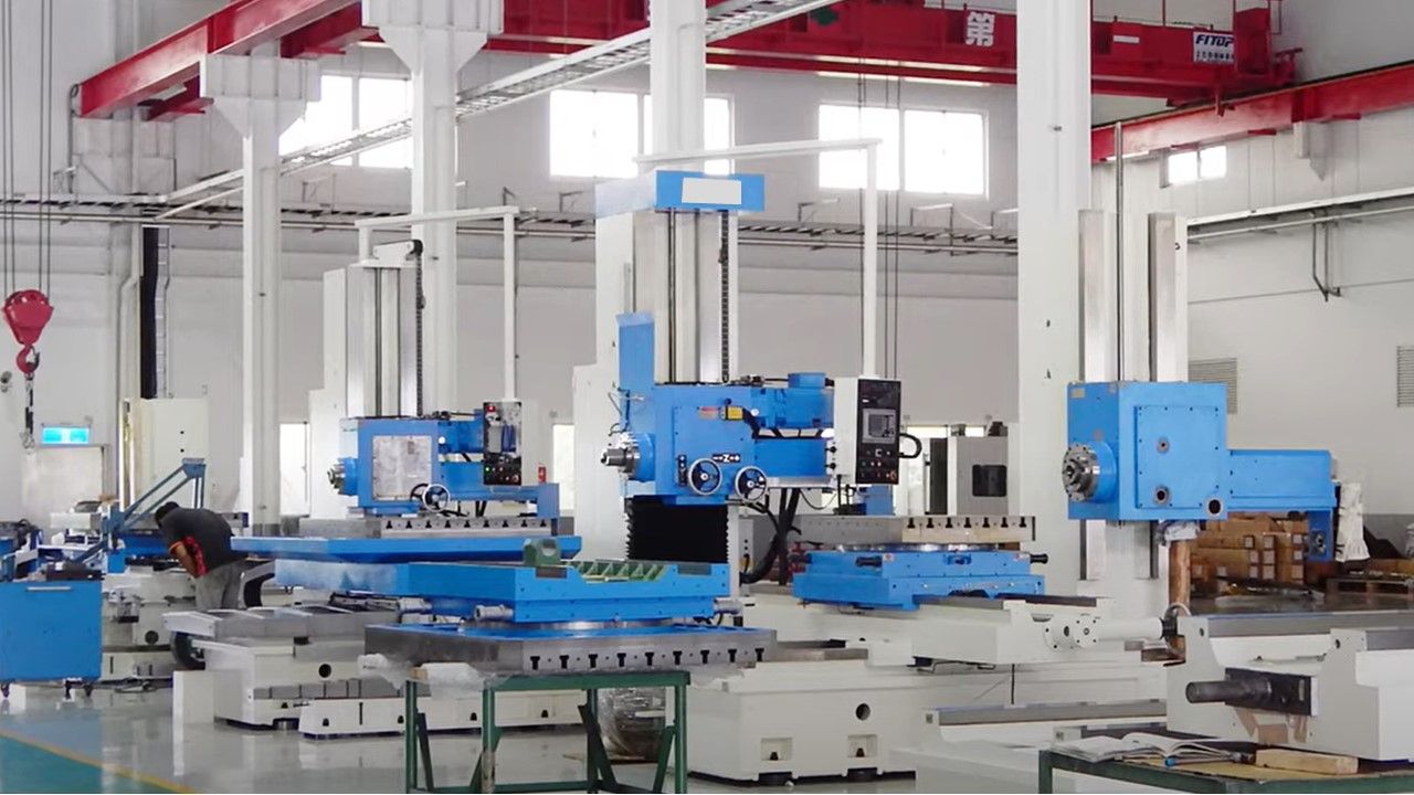 Aléseuse conventionnelle OLYMPIC - HBM110 - Diamètre de broche 110 mm - Table 1000 x 800 mm - Puissance 15 kW_1