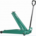 Cric rouleur hydraulique à haute levée avec pédale d'approche rapide 1.5T et 8T Référence   15445_1