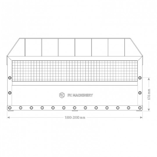 Fourche à fumier MAXI pour télescopique_1