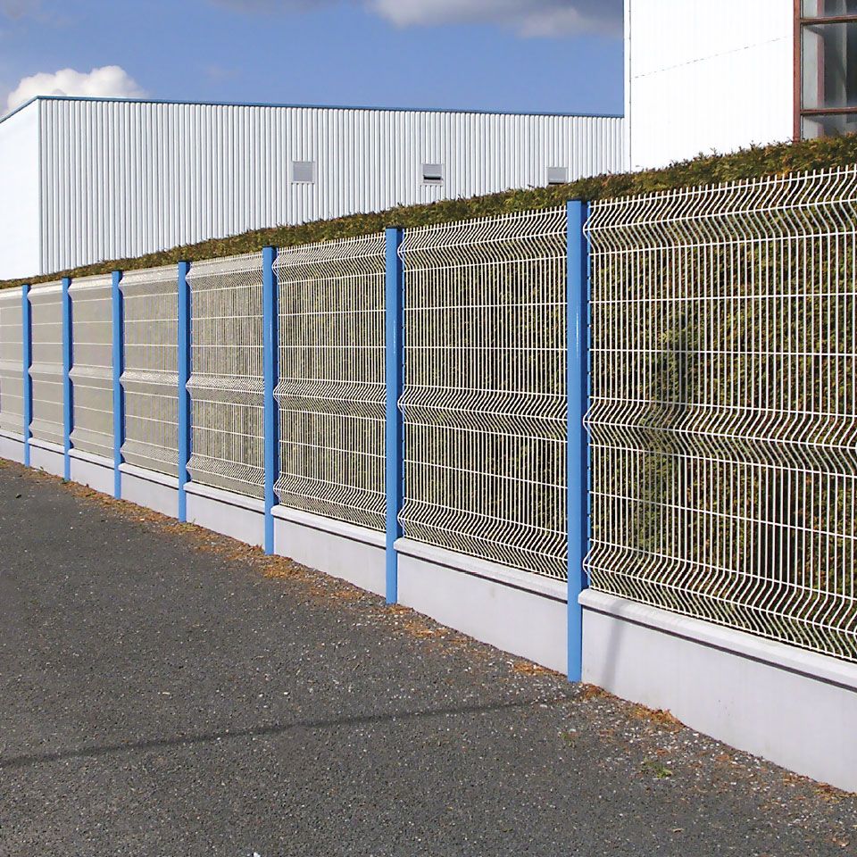 Plaque de soubassement - Rousseau clôtures - 1/2 chaperon - multiples dimensions et modèles compatibles_1