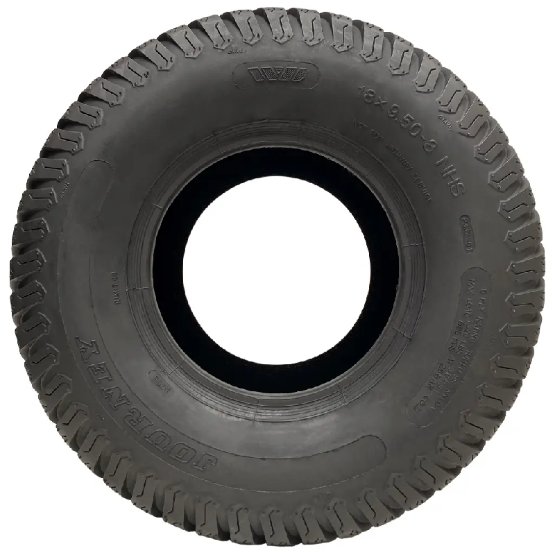 18x9.50-8 Lawnmower Grass Tyre and Tube 6ply Tubeless Wanda P332 Pattern 595kgs_1