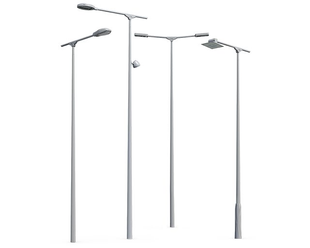 Lampadaire urbain access / en acier galvanisé / 8 m_1