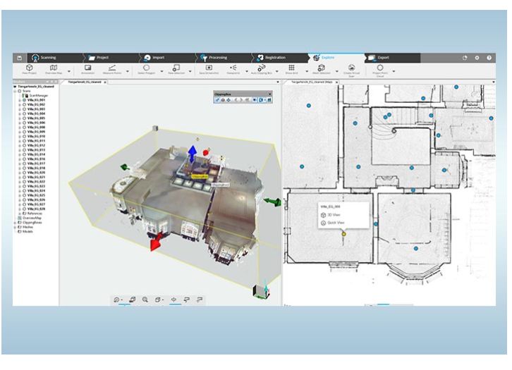 Logiciel de documentation 3d faro® scene_1