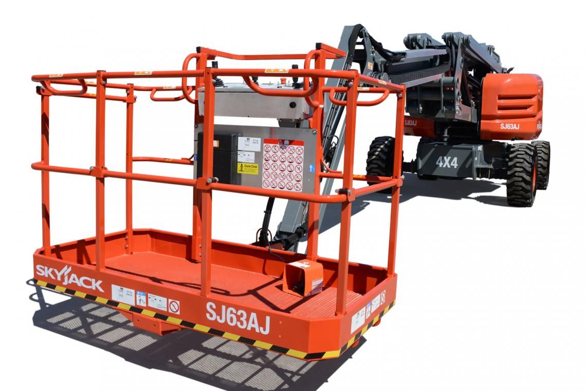 SJ63 AJ - Nacelle articulée Skyjack - Hauteur de travail 21,38 m avec positionnement précis et portée remarquable_1