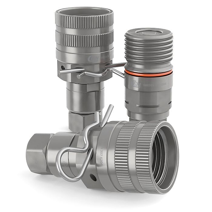 TLX - Coupleur hydraulique à visser CEJN en acier zinc-nickel - Séries 307 TLX - 3/8