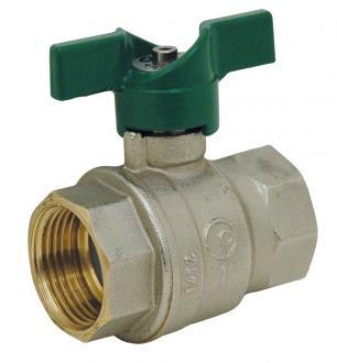 Vanne f/f poignée verte nf 26/34 - 301219_1