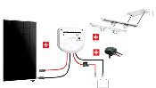 Kit solaire bateau Uniteck 200W 12V MPPT - Technologie Back Contact - Fabrication française_1