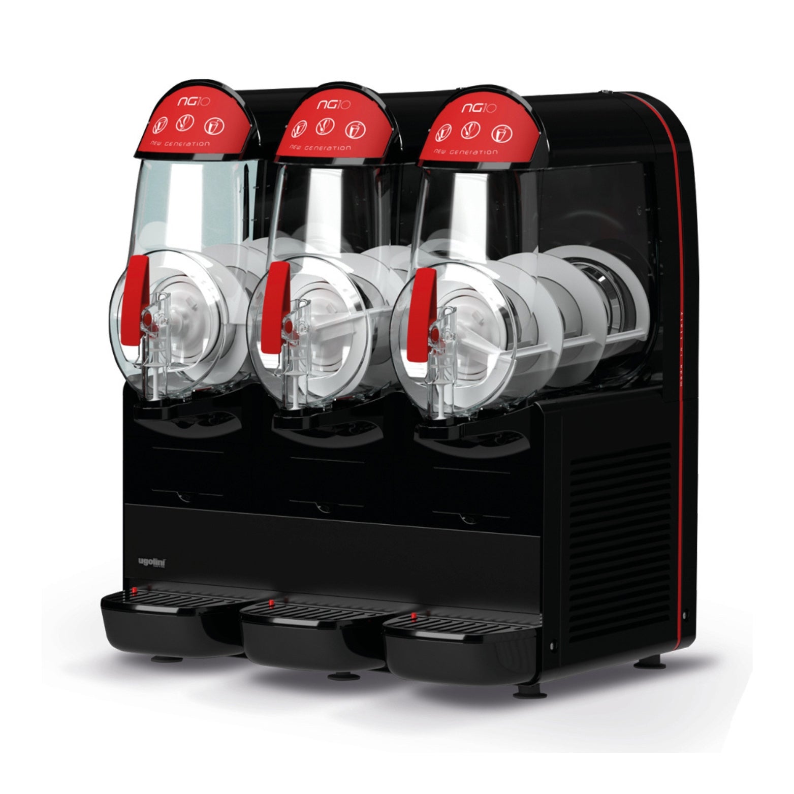 Machine à granita professionnelle Ugolini NG EASY 10-3 - capacité 3 x 10 litres - design intelligent et unique_1