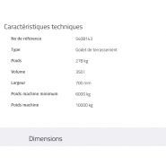 S50 EDGE godet d'excavation - Rototilt - capacité 350L_1