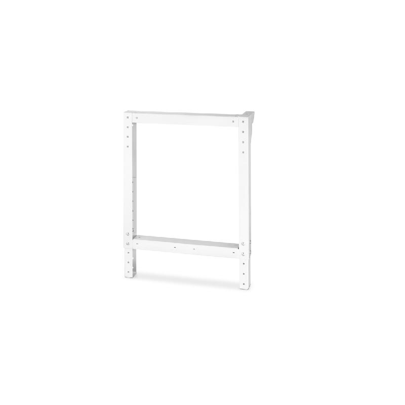 Desserte Fixe Cubio Lino - Ossature Acier - 750x750x840 mm - RAL 7035_1