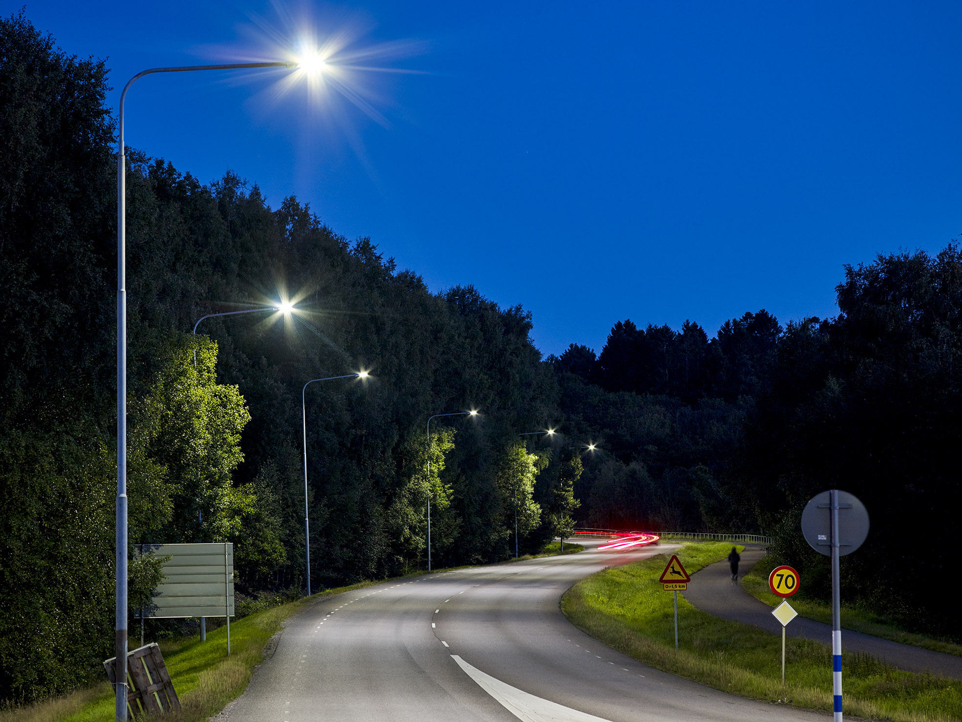 Luminaire d'éclairage public Evolume 1 740 CLO Nocturne 1 - LED 58W 6300lm - Aluminium - Hauteur conseillée 8m_2