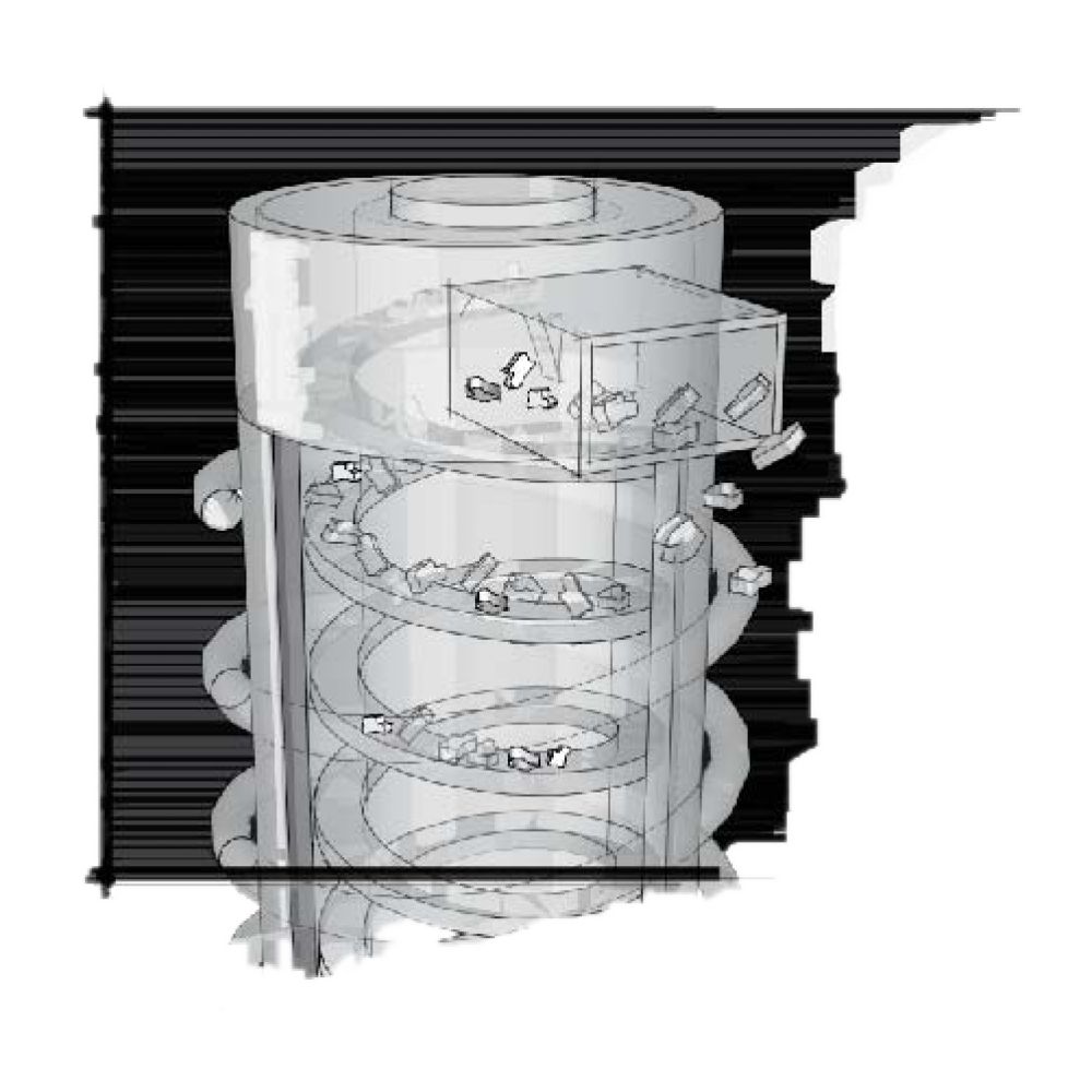 Appareil en inox pour fabrication de glace en grains