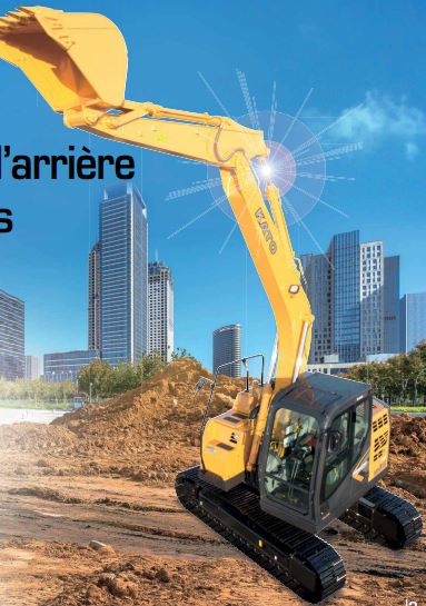 Mini-pelle à technologie de 7ème génération - HD514MR-7 - Écologique, durable et sécurisée_1