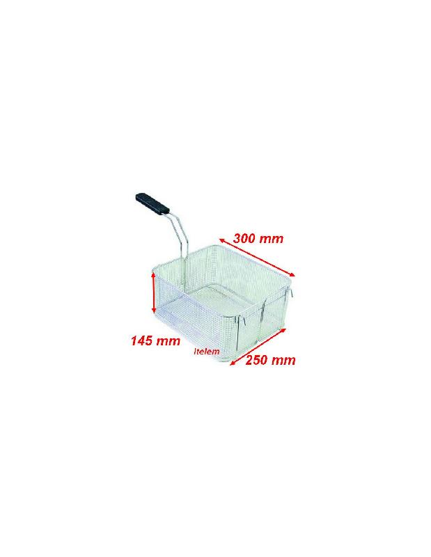 Panier de friteuse - 300x250x145 mm - modèle F04047 Roller Grill_1