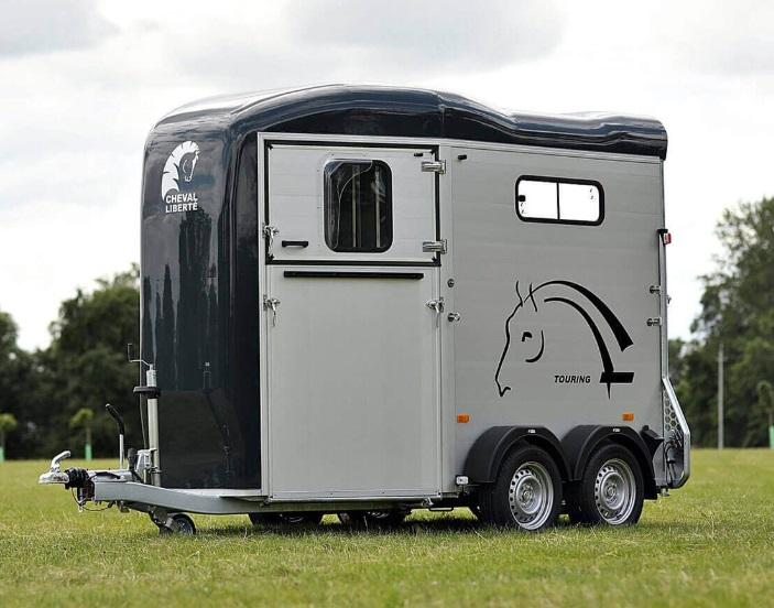 Remorque pour transport d'animaux - cheval liberté touring country + grande sellerie - 2 places_1