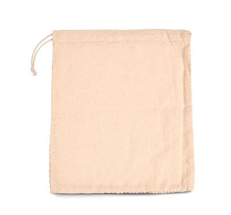 Sac en filet à cordelette - 100% coton - Face avant en filet - Réf: KI0734 - Marque Kimood_1