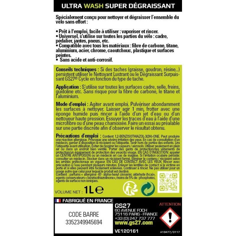 ULTRA WASH SUPER DÉGRAISSANT CYCLE 1L GS27_1