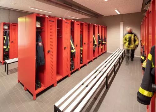 Vestiaire pompier DAVIS Plus - 40 + 30 cm de largeur_1