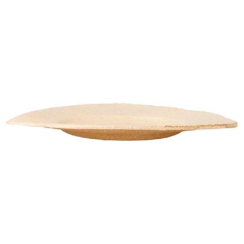 Assiette triangulaire feuille de palmier 15x13x1cm - par 200_1