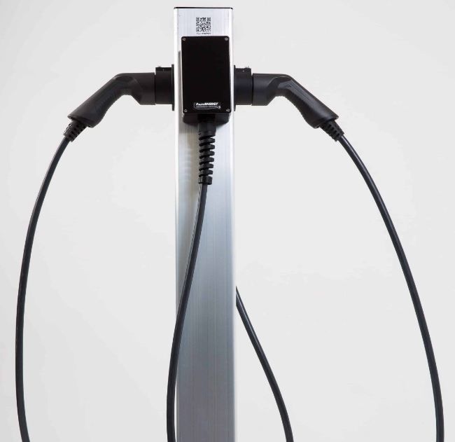 Borne de recharge pour voiture électrique en aluminium recyclé - Puissance 7kW / 11kW / 22kW - Fabrication française_0