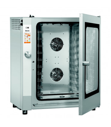 Four mixte à vapeur professionnel puissant et facile d'utilisation - silversteam p-10111drs réf. 117766 bartscher_1