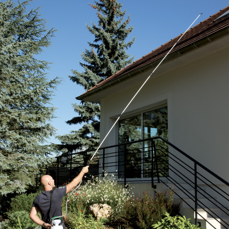 Lance telescopique aluminium 4.29m avec buse n°4 produits agressifs_1
