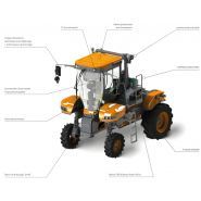 Optimum 340 - tracteur enjambeur - pellenc - arceau de protection et cabine pressurisée catégorie 4_1