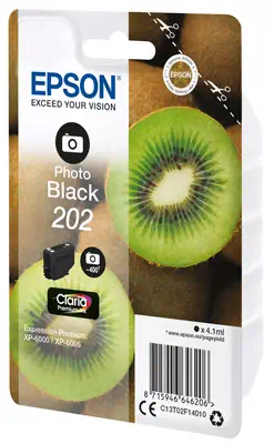 Singlepack Photo Black 202 Claria Premium Ink_1