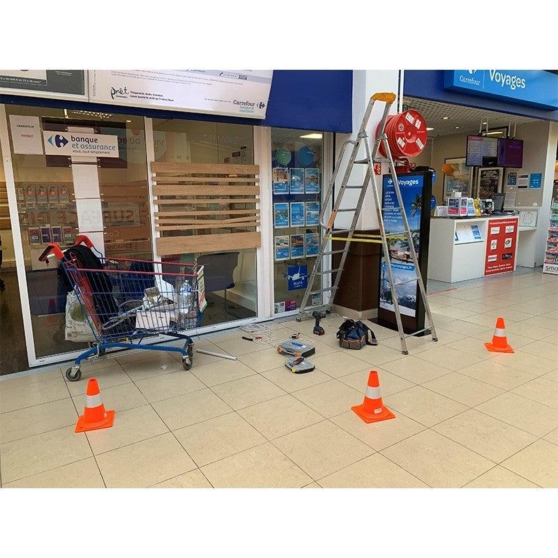 Cône réfléchissant en PVC - 300_1