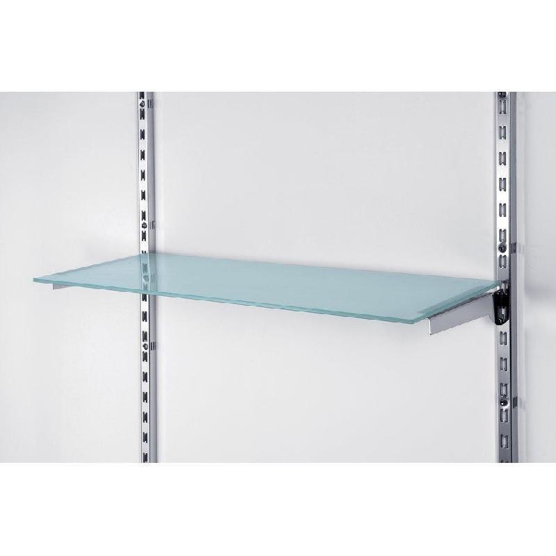 Consoles Alias+QV - 30cm Chrome - Lot de 2 - Platine 50mm - Compatible Queen Vogue, Dali, Global_1